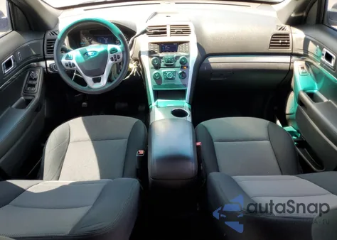 2014 Ford Explorer Police Interceptor из США, поврежденный, VIN 1FM5K8AR0EGC49663